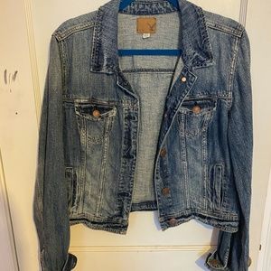 Dark wash jean jacket